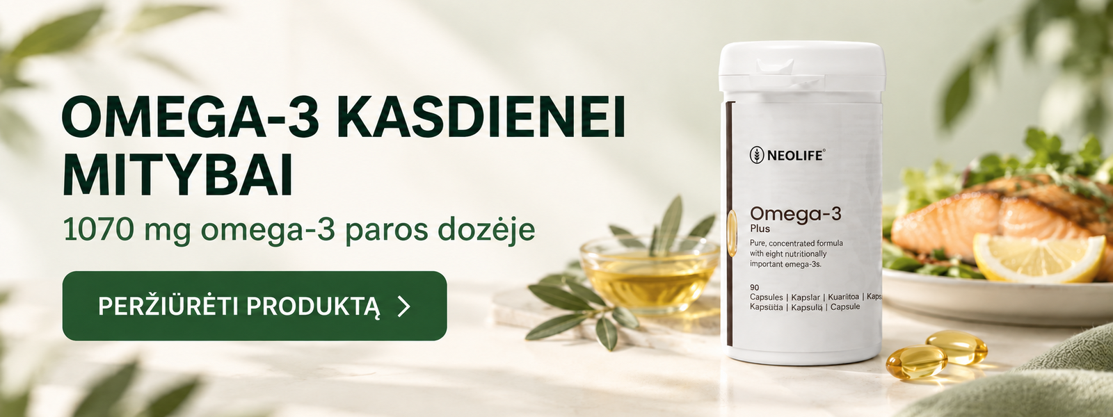 NeoVitaminai – apgalvoti pasirinkimai Jūsų kasdienai