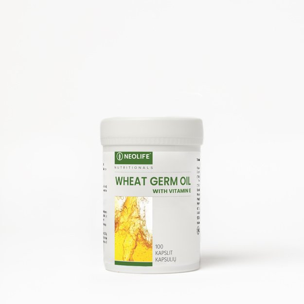 „NeoLife Wheat Germ Oil with Vitamin E“ – vitamino E maisto papildas