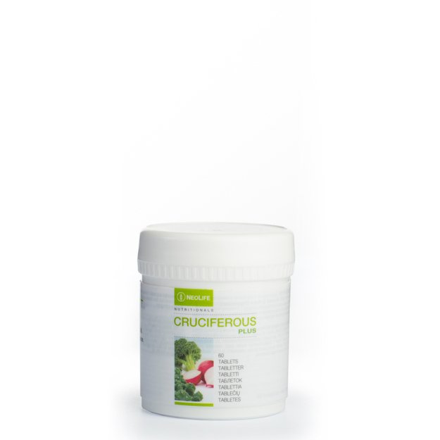 „Cruciferous Plus“, kryžmažiedžių maisto papildas, 60tabl.