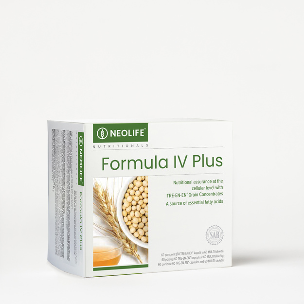 NeoLife Formula IV Plus – multivitaminai ir mineralai be geležies, 60 kap.