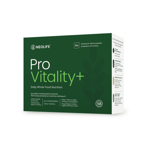 NeoLife Pro Vitality+ – vitaminų, mineralų, omega-3 ir karotenoidų kompleksas, 30 pak.