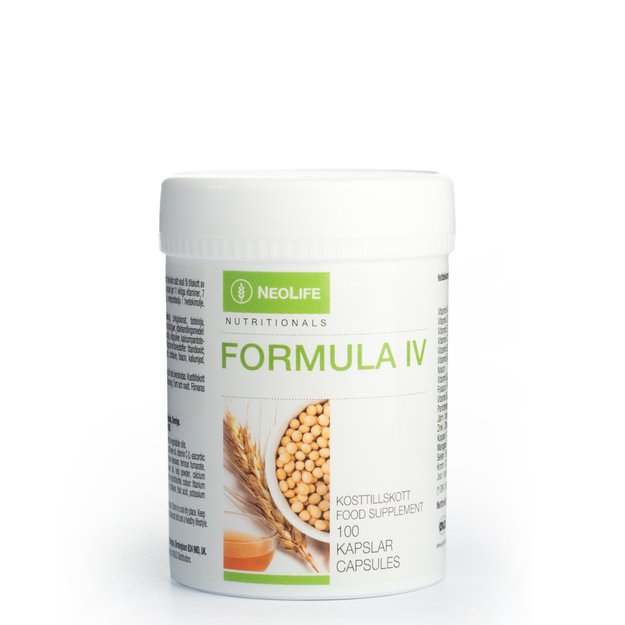 „Formula IV“, polivitaminų ir mineralų maisto papildas, 120 kap.