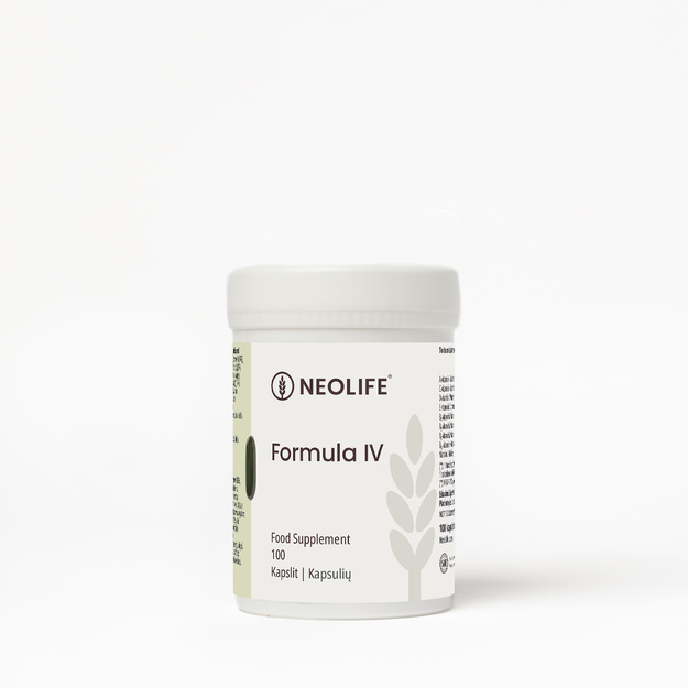 NeoLife Formula IV – multivitaminai ir mineralai, 100 kapsulių