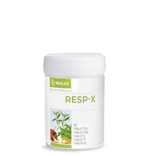 Resp-X, maisto papildas, 90 tabl.
