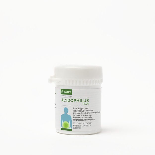 „NeoLife Acidophilus Plus“ – maisto papildas, 60 kaps.