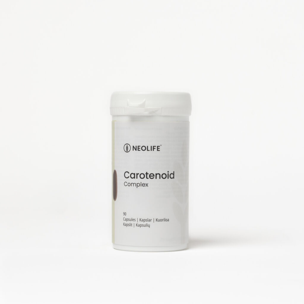 NeoLife Carotenoid Complex karotenoidų maisto papildo pakuotė