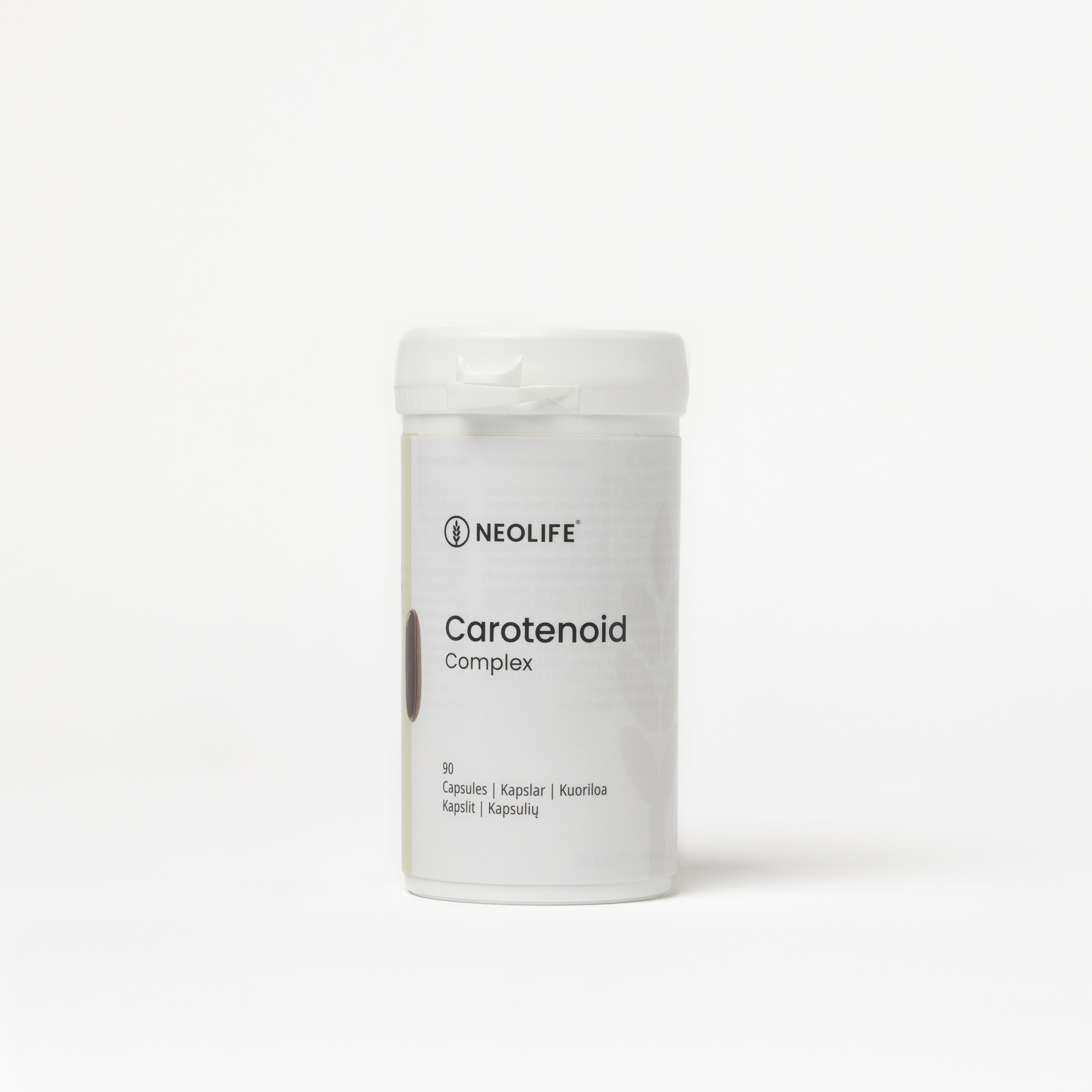 NeoLife Carotenoid Complex karotenoidų maisto papildo pakuotė