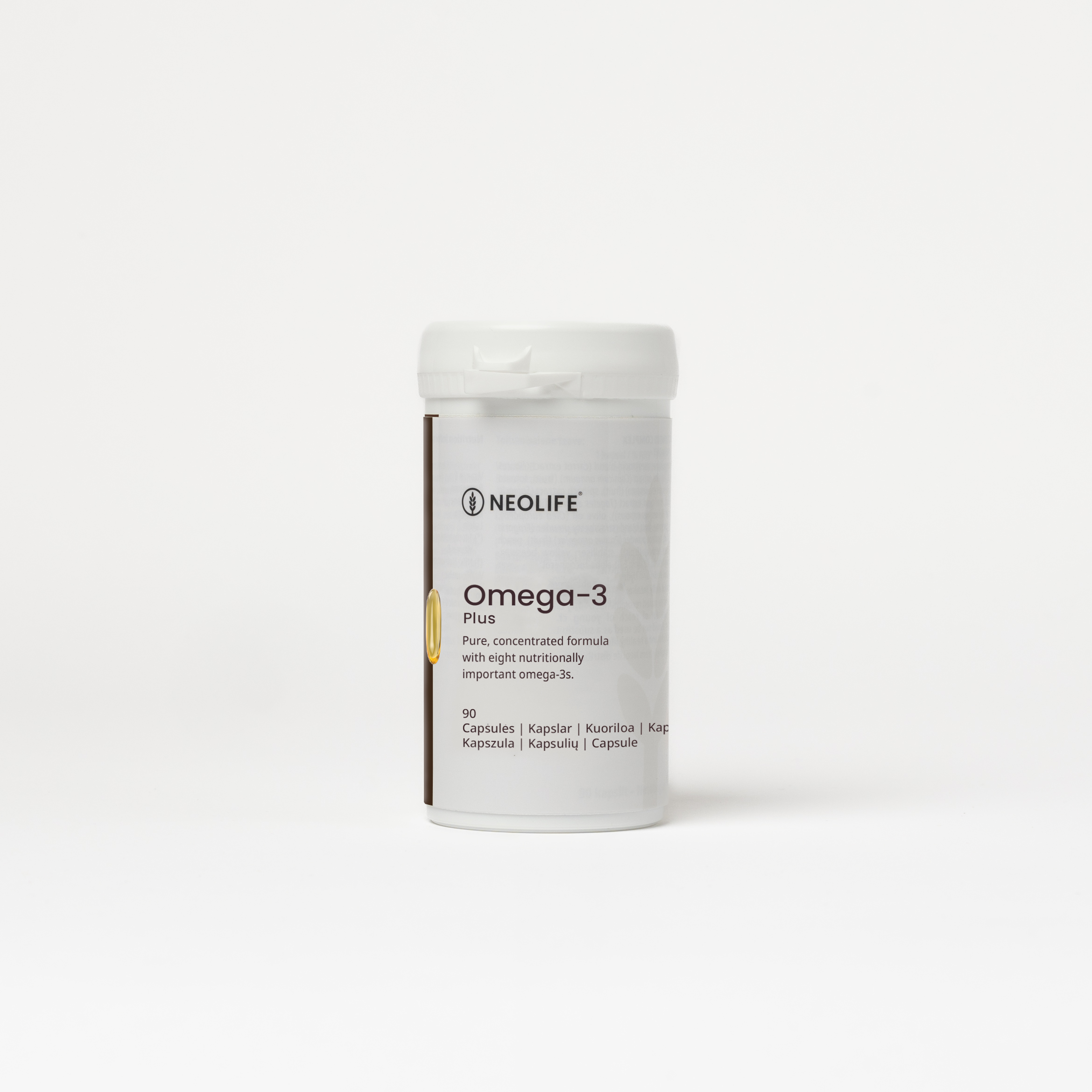NeoLife Omega-3 Plus 90 kapsulių pakuotė