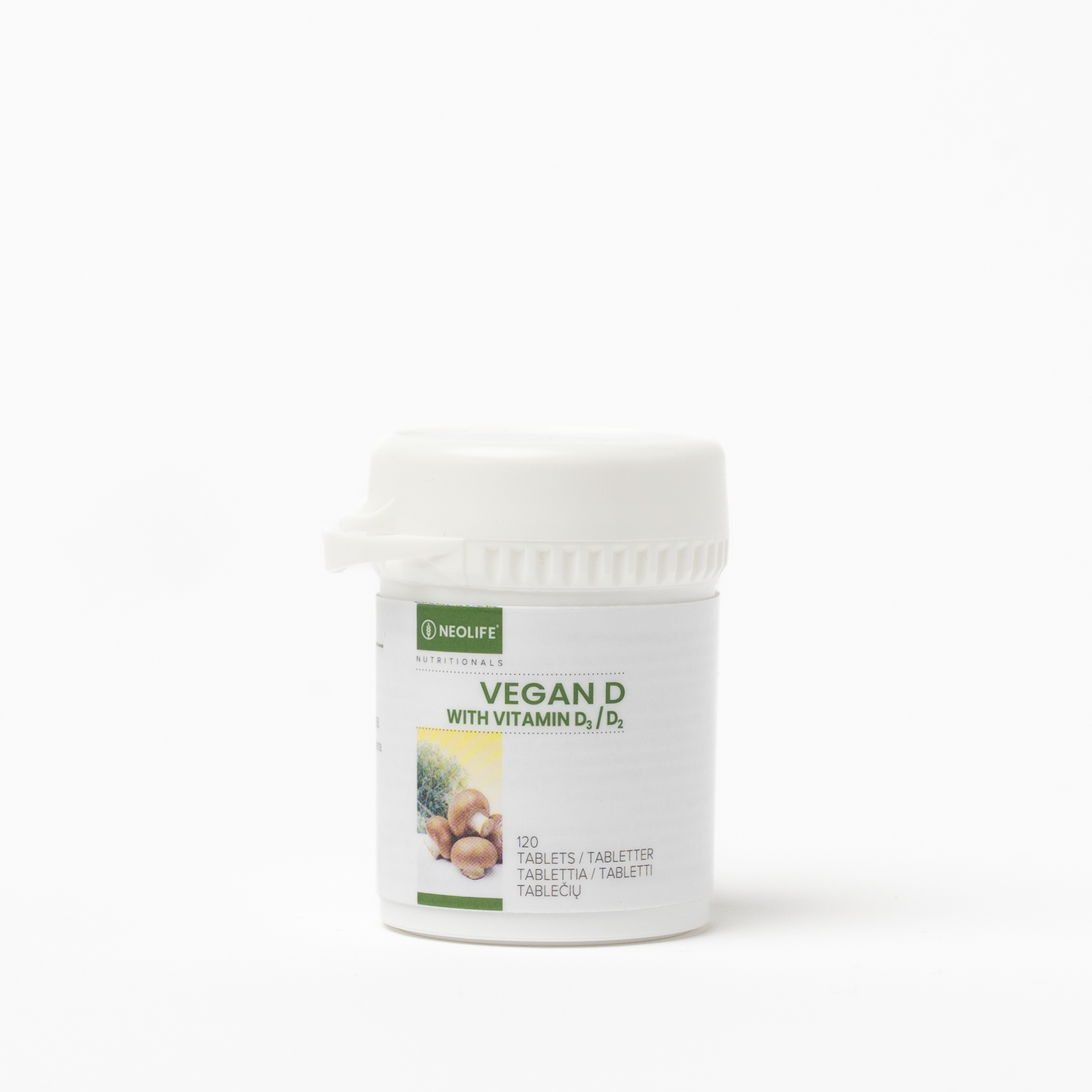 NeoLife Vegan D vitamino D3 ir D2 maisto papildo pakuotė