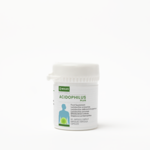 NeoLife Acidophilus Plus pieno bakterijų maisto papildo pakuotė